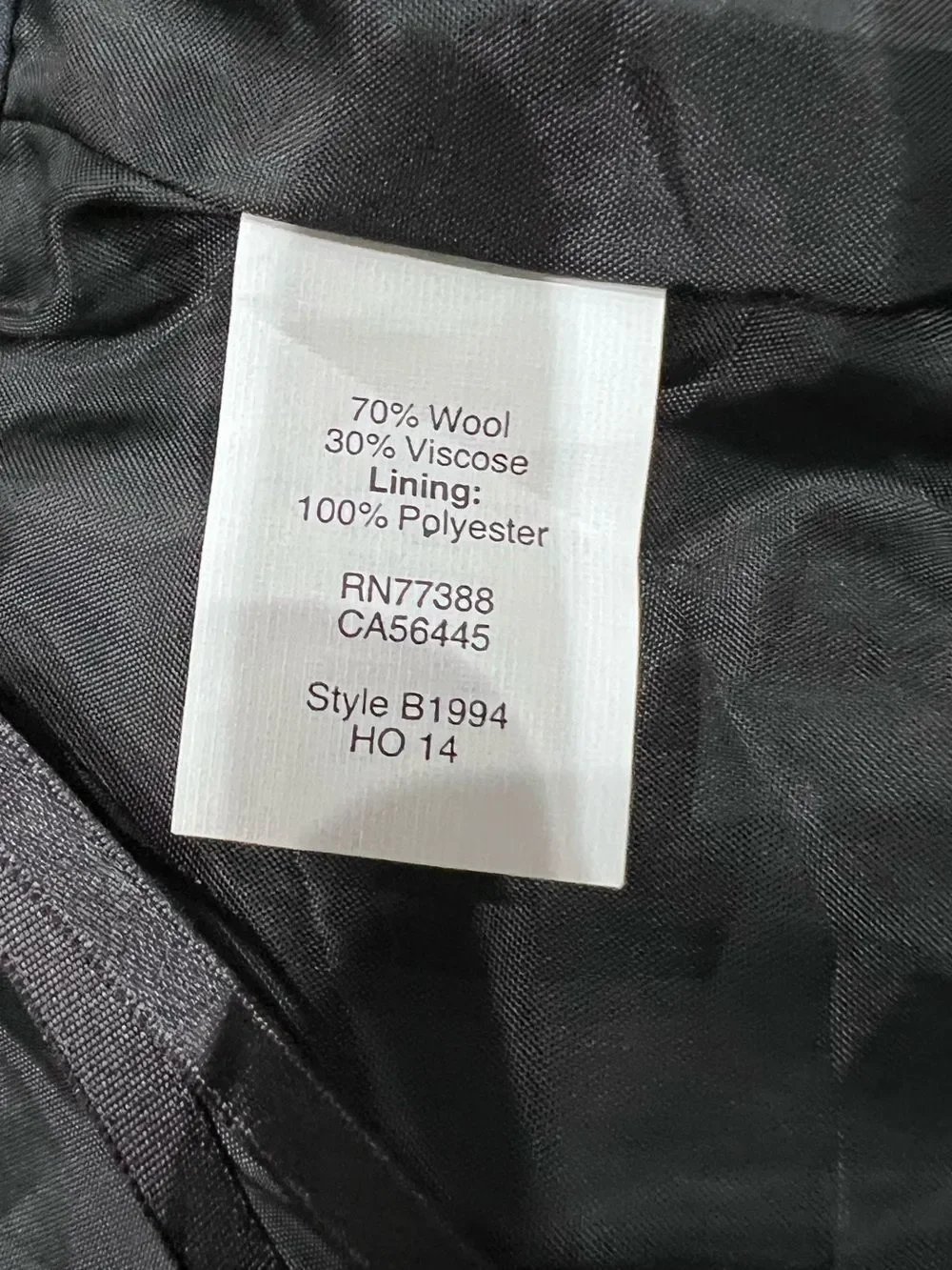 J.Crew Wool Pencil Skirt Charcoal Grey Size 0